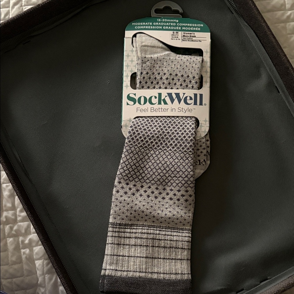 Sockwell Women’s Moderate Graduated Compression Micro Grade S/M (New)